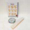 Weka Sauna Zubehör Set 5 teilig Accessoires Zubehör für Sauna und Wellness Erleb
