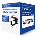 Brink Anhängerkupplung abnehmbar für TOYOTA Yaris Cross Typ MXP AHK NEU