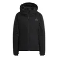 adidas Damen Jacket (Down) W Traveer Cr J, Black/Black, HG6015, M