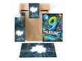LIMONIA Einladungskarten Graffiti zum 9. Geburtstag Einladungen Karten mit Umschlägen Mitgebsel, Mitgebsel Set mit Graffiti Motiv für Kinder zum neunten Geburtstag