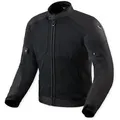 Revit Torque 3 H2O wasserdichte Motorrad Textiljacke, schwarz, Größe S für Männer