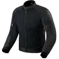 Revit Torque 3 H2O, Textiljacke wasserdicht - Schwarz - S