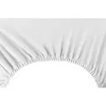 DecoKing Spannbettlaken Spannbettlaken 100% Baumwolle Schlafzimmer Bettlacken Betttuch weiß 160-180 cm x 200 cm