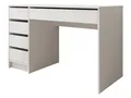 MIRJAN24 Schminktisch Ada (mit 5 Schubladen), Schreibtisch ist universell - Links / Rechts, Griffloses System