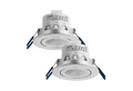 SEBSON Bewegungsmelder Bewegungsmelder Unterputz LED geeignet IR Sensor einstellbar - 2er Set, (2-St)