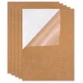 Korkplatte Selbstklebend 5 Stück Rechteckig Korkplatten Selbstklebend 1 mm Di...