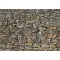 Komar Steinmauer Fototapete STONE WALL | 368 x 254 cm | Tapete, Steinwand, Steinoptik | 8-727