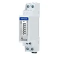 Wechselstromzähler [SDM120] digitaler 1 Phasen Stromzähler für Hutschiene (1TE) mit LCD und S0 für bis zu 45A direkter Messung bei 230V (SDM120DB - MID2023)