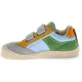 Naturino BAREFOOT KESY Klettschuh Halbschuh mit Print, Größenschablone zum Download grau 26 EU