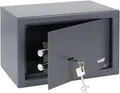 HMF Tresor Möbeltresor Doppelbartschloss anthrazit Wandtresor Geldtresor Safe