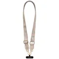 Guess Universal CBDY 4G Tether Patch Strass Metal Logo Pink Lanyard