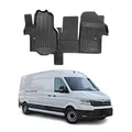 OMAC Gummi Fußmatten kompatibel mit Man TGE 2017-2026 Premium TPE 3D Automatten Schwarz 1x