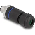 Delock M12 Steckverbinder A-kodiert 8 Pin Stecker zur Montage mit Schraubanschluss (60535)