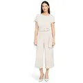 Betty Barclay Overall Damen mit Eingrifftaschen (1-tlg) beige|grau 44 EU