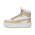 PUMA Karmen Rebelle Mid Damen-Sneaker, Puma Weißer Heller Sand, 42 EU