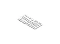 Schletter Unterlegplatte Dachhaken 2,5/5 mm 973000-075 ; Schletter Solar)