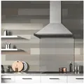INDO 3D Wandpaneel Barnwall, BxL: 12,00x120,00 cm, 0,14 qm, (Packung mit 0,864 qm, Versandkostenfreie Lieferung) Wandverkleidung mit Echtholzoberfläche und 3D-Effekt