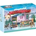PLAYMOBIL | Horses of Waterfall | Weihnachtsbacken im Reitcafé | Adventskalender für Pferdefans | Mit täglichen Überraschungen & Zubehör Kinde... - Bunt