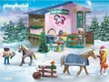 Playmobil Adventskalender Horses of Waterfall Weihnachtsbacken im Reitcafé