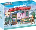 PLAYMOBIL 70952 Adventskalender Horses of Waterfall Weihnachtsbacken im Reitcafe