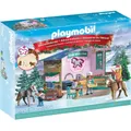 PLAYMOBIL 71952 Adventskalender: Weihnachtsbacken im Reitercafé