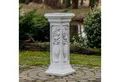 gartendekoparadies.de Gartensockel Podest mit dem Motiv Einer Blumenvase, H. 96 cm, G. 129 kg, Frostsicher