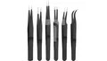 6-teiliges Pinzettenset - Edelstahlausführung 41256