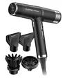 GA.MA Italy Professional, iQ3 Perfect, Ultraleichter Haartrockner mit 110.000 U/min bürstenlosem Motor, Stand-by-Technologie und Turbofunktion, 1600 W Leistung, Schwarz