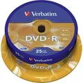 Verbatim 43522 DVD-R Rohling 4.7 GB 25 St. Spindel Antikratzbeschichtung
