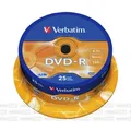 DVD-R 4.7GB/120Min/16x Cakebox (25 Disc)