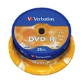 Verbatim DVD-R 4.7GB/120Min/16x Cakebox 25er-Pack