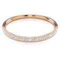Swarovski Sublima Armreif, Rosé Vergoldeter Damenarmreif mit Strahlenden Swarovski Kristallen