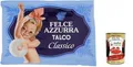 5x PAGLIERI Felce Azzurra Talco Classico Körperpuder Talkpuder Talkum Beutel 100g + Italian Gourmet polpa 400g