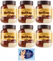 6er-Pack Nutkao Bicolore Creme Kakao Haselnuss Vanille 400 g + 100 g Talkum