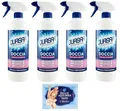 4er-Pack Quasar Glasreiniger 650 ml + 100 g Talkum