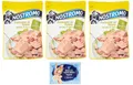 3er-Pack Nostromo Thunfischsteaks Olivenöl 1 kg + 100 g Talkum