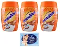 3er-Pack Ovomaltine Getränkepulver Kakao 400 g + 100 g Talkum