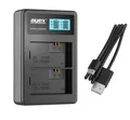 ayex Akkugriff für Sony A7 II A7R II A7S II + USB Dual Ladegerät + 2x NP-FW50
