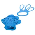 TronicXL 10 STÜCK Profi Fingerlinge Fingerfix Handschuhspanner blau Stechschutzhandschuh Handschuhspanner Handschuh Anziehhilfe Anzieher Metzgerei Zubehör Metzger Schlachter Koch Köche Austattung