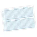 itenga Urlaubsplaner universal immerwährend Wandkalender abwischbar DIN A1 (84,1 x59,4 cm) 250g/m² Personalplaner Mitarbeiter (2024)
