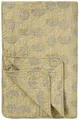 Ib Laursen - Decke Quilt Tagesdecke Überwurf 180x130cm Muster Gelb Grau 07903-04