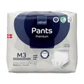 Abena Pants Premium Inkontinenzhose zum Hochziehen, Eco-Labeled Inkontinenzhose für Männer und Frauen, diskret, schützend, atmungsaktiv, bequem, Größe M 3, Taille 80-110 cm, Saugfähigkeit 2400 ml, 15