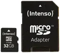 Intenso-Speicherkarte microSDHC Micro-SD-Speicher 32 GB