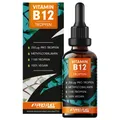 ProFuel - Vitamin B12 Tropfen 50ml | 1800 Tropfen mit 500 µg Methylcobalamin | vegan
