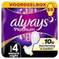 Always Damenbinden mit Flügeln, 56 Stück, Secure Night