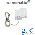 2er Set - Homematic IP Stellantrieb - motorisch - HmIP-VDMOT