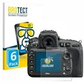 6x BROTECT AirGlass Glas Panzer-Folie für Nikon D810 -