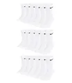 NIKE Unisex Trainingssocken Everyday Cushioned Crew Socks SX7664 15 Paar, Artikel:-100 white, Größe:34-38