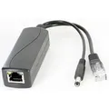 POE Injector/Splitter (POE IEEE 802.3af zu 12V/1.3A + LAN) [für z.b. IP-Kameras ohne POE]