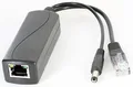 POE Injector/Splitter (POE IEEE 802.3af zu 12V/1.3A + LAN) (für z.b. IP-Kameras